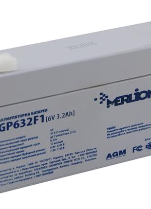 Аккумулятор Merlion 6V 3,2Ah GP632F1