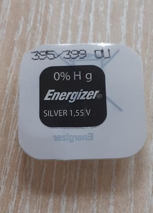 Батарейка ENERGIZER Silver Oxide V395/V399 SR927SW/SR57 (AG7)