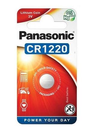 Дисковая батарейка PANASONIC Lithium Cell 3V CR1220