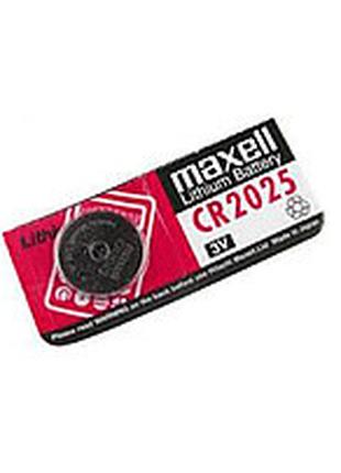 Дискова батарейка MAXELL Lithium Cell 3V CR2025
