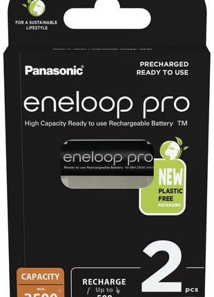 Аккумулятор PANASONIC Eneloop Pro AA/R6 min 2500mAh (2шт)