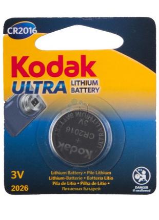 Дисковая батарейка KODAK Lithium Cell 3V CR2016 (C1)