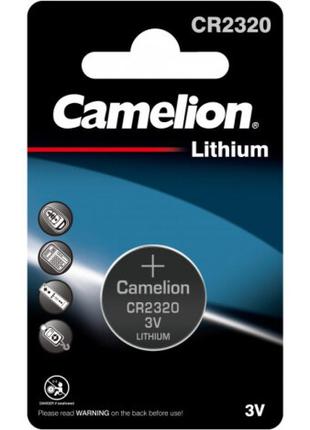 Дисковая батарейка CAMELION Lithium Cell 3V CR2320
