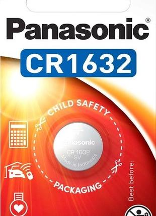Дисковая батарейка PANASONIC Lithium Cell 3V CR1632