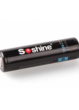 Аккумулятор Soshine 18650 3.7V 3600mah Li-Ion с контроллером