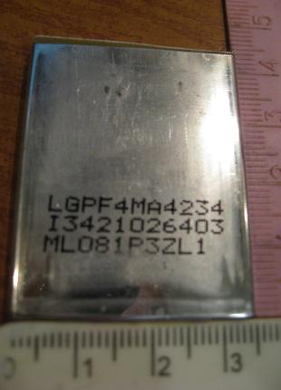 Литий-ионный аккумулятор 3,6V 780mAh (423443)