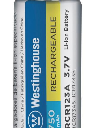 Аккумулятор Westinghouse RCR123A/16340 3,7V 750mAh Li-ion