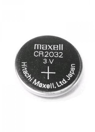 Дисковая батарейка MAXELL Lithium Cell 3V CR2032