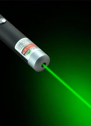 Лазерная ручка указка зеленый луч №1920