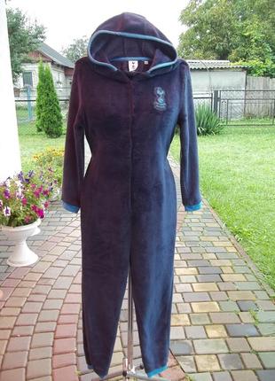 ( 11 - 12 лет ) флисовый кигуруми пижама домашний комбинезон д...