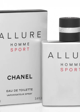 В наявності Туалетна вода чоловіча chanel allure homme sport 100