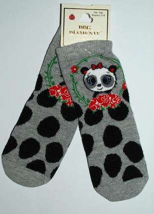 Демисезонные носки носка р.3-4 панда