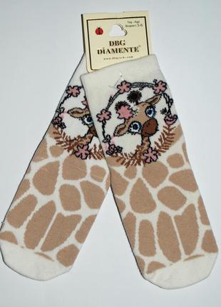 Демисезонные носки носка р.3-4 жираф