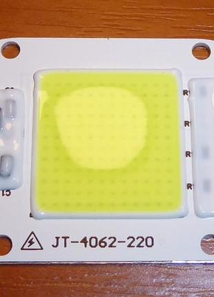 LED Матрица светодиодная, 35вт 35w, 220 вольт, прожектор чип