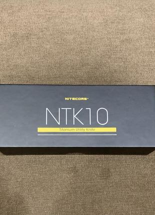 Nitecore ntk10 універсальний мультитул