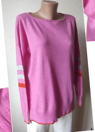 Розовый джемпер кофта.светер.at last.кашемир+шерсть
