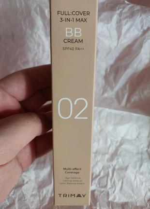 Bb-крем full:cover 3-in-1 max bb cream многофункциональный bb-...