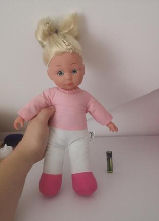 Фирменная мягконабивная кукла simba 30 см