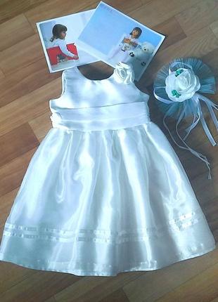 Нарядное праздничное платье, платье ladybird 1-2лет