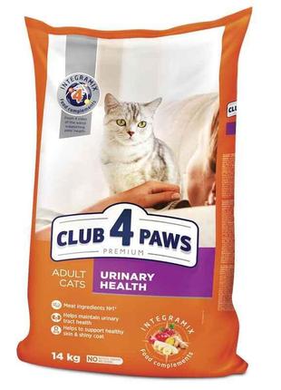 Club 4 Paws (Клуб 4 Лапы) Premium Urinary Health Adult Cat Chi...