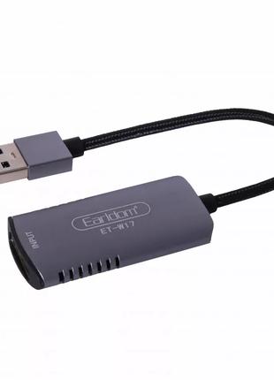 Переходник 4K HDMI - USB Earldom ET-W17