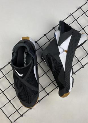 Кросівки nike go flyease black gum