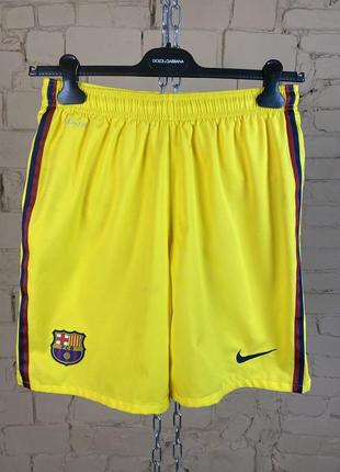 Футбольные шорты nike barcelona