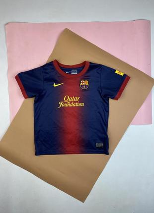 Футбольная футболка nike fcb barcelona