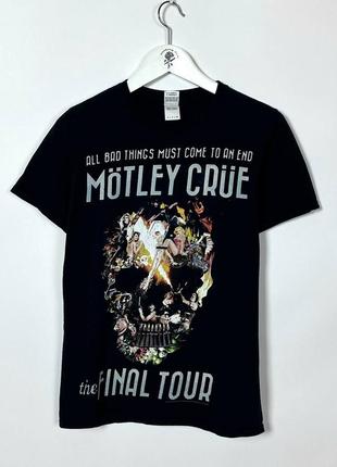 The motley crue final tour футболка мотли кроя рок мерч rock
