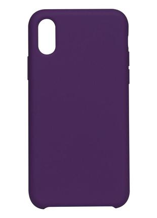 Чехол Soft Case для iPhone X/Xs Цвет 43, Grape