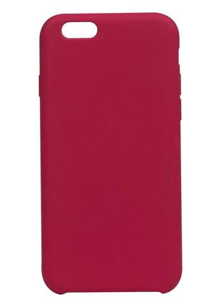 Чохол Soft Case для iPhone 6/6s Колір 56, Wine red