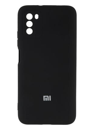 Чехол для Xiaomi Poco M3 Full Case with frame Цвет 18 Black
