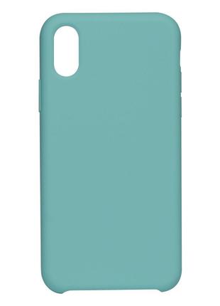 Чехол Soft Case для iPhone X/Xs Цвет 21, Sea blue