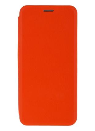 Чехол-книжка кожа для Samsung A72 (A725) Цвет Красный