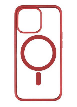 Чехол для iPhone 13 Pro Color MagSafe Цвет 01 Red