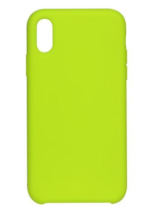 Чехол Soft Case для iPhone Xr Цвет 69, Flourescent yellow