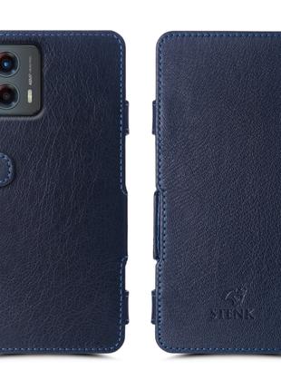 Чехол книжка Stenk Prime для Motorola Moto G (2023) Синий