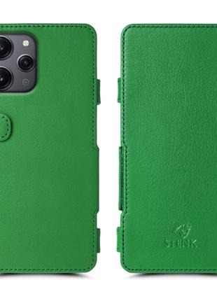 Чехол книжка Stenk Prime для Xiaomi Redmi 12 Зелёный