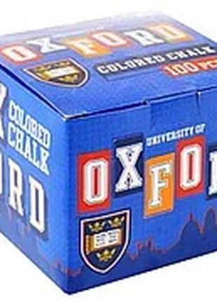 Крейда кольорова "1 Вересня" 100шт квадратна 400332 "Oxford", шт