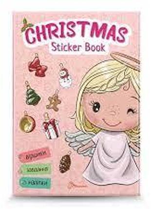 Веселі забавки для дошкільнят : Christmas sticker book. Віршик...
