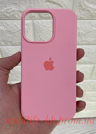 Чехол Silicone case iPhone 13 Pro нежно розовый ( Силиконовый ...