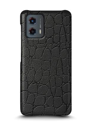 Кожаная накладка Stenk Reptile Cover для Motorola Moto G (2023...