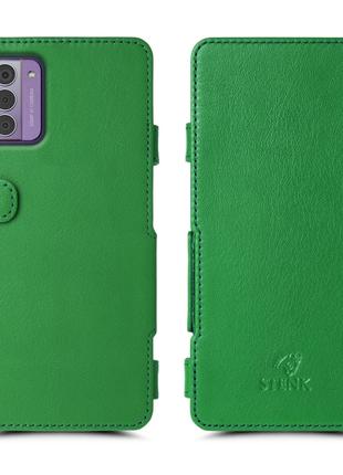 Чехол книжка Stenk Prime для Nokia G42 Зелёный
