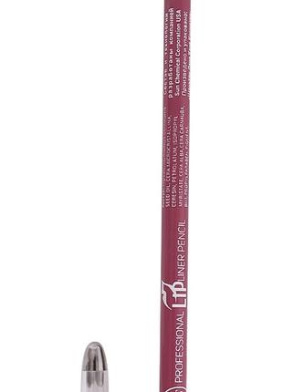 Олівець для губ Triumph №6 розовий з точилкою дерев'яний brigh...