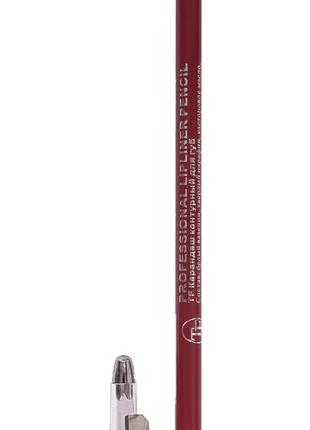 Олівець для губ Triumph №90 фіолетовий з точилкою дерев'яний U...
