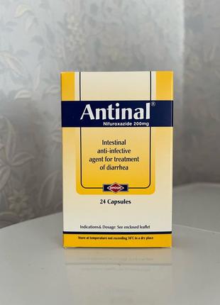 Antinal Антинал нифуроксазид 24капс Египет