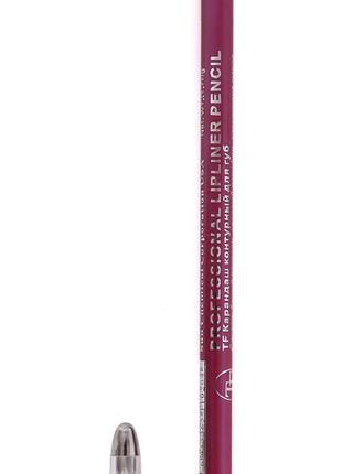 Олівець для губ Triumph №31 фіолетовий з точилкою дерев'яний C...