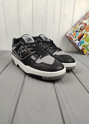 New balance 550 black gray