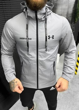 Ветровка under armour grey