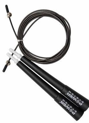 Скакалка Power System Ultra Speed Rope PS-4033 Black (PS-4033_...
